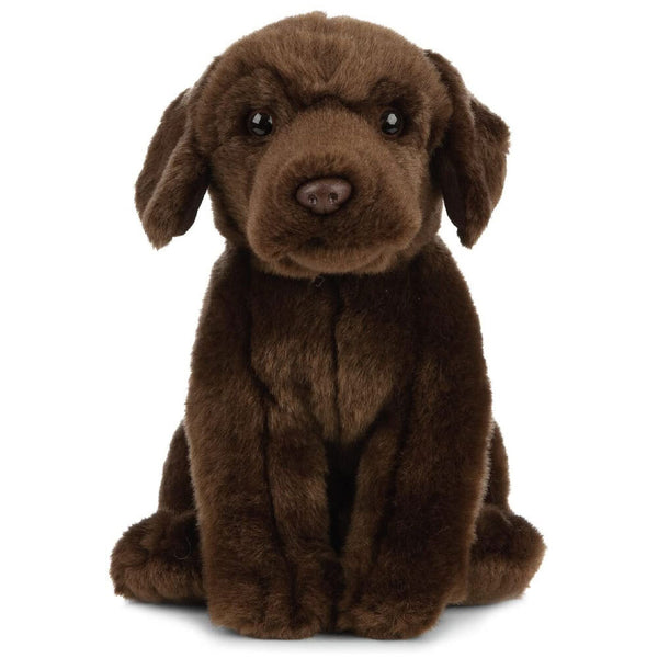 Living Nature - Chocolate Labrador Soft Toy