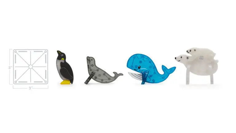Magna-Tiles Arctic Animals 25 piece set