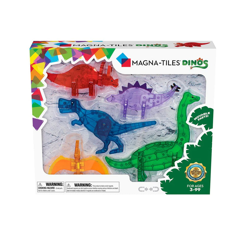 Magna-Tiles Dinos 5 piece set