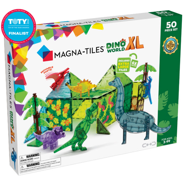 Magna-Tiles Dino World XL 50 piece set