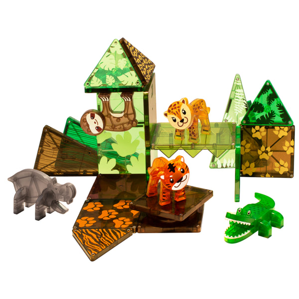 Magna-Tiles Jungle Animals 25 piece set