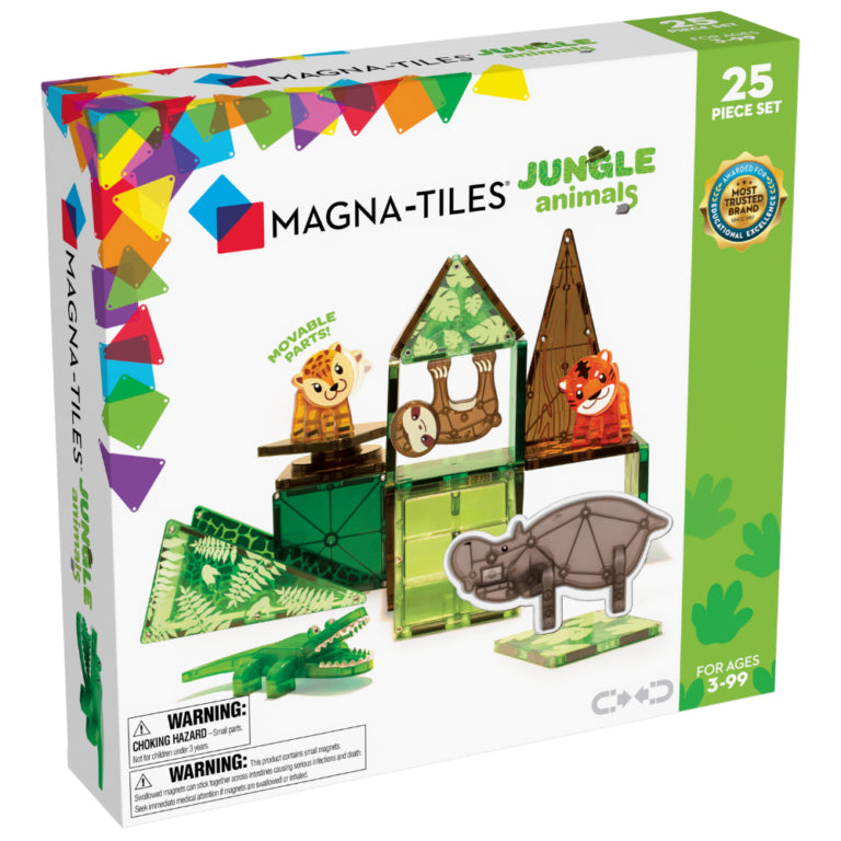 Magna-Tiles Jungle Animals 25 piece set