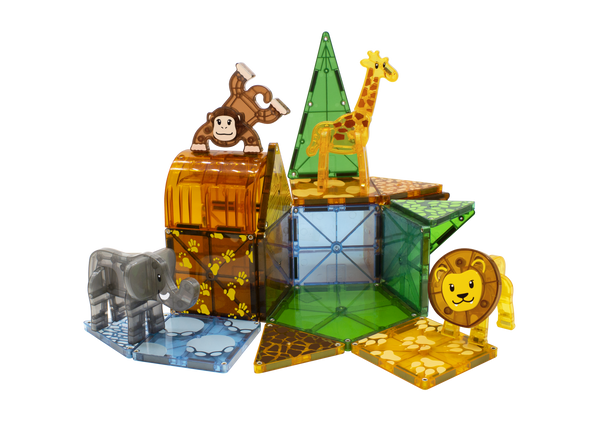 Magna-Tiles Safari Animals 25 piece set