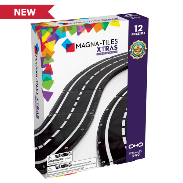 Magna-Tiles XTRA Roads 12 piece set