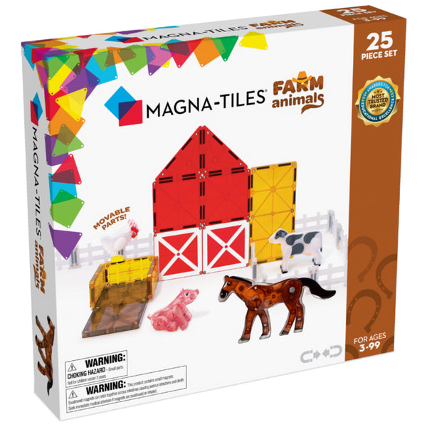 Magna-Tiles Farm Animals 25 piece set