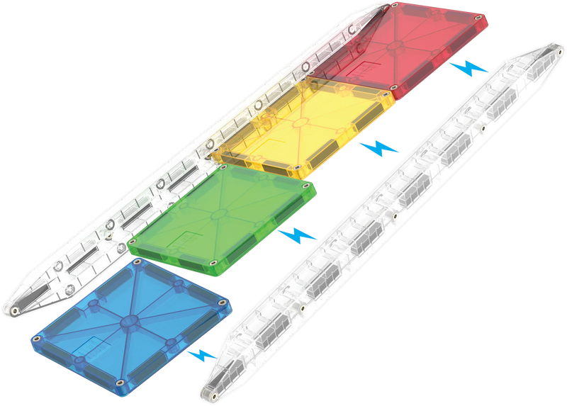 Magna Tiles - Rail Racers Deluxe