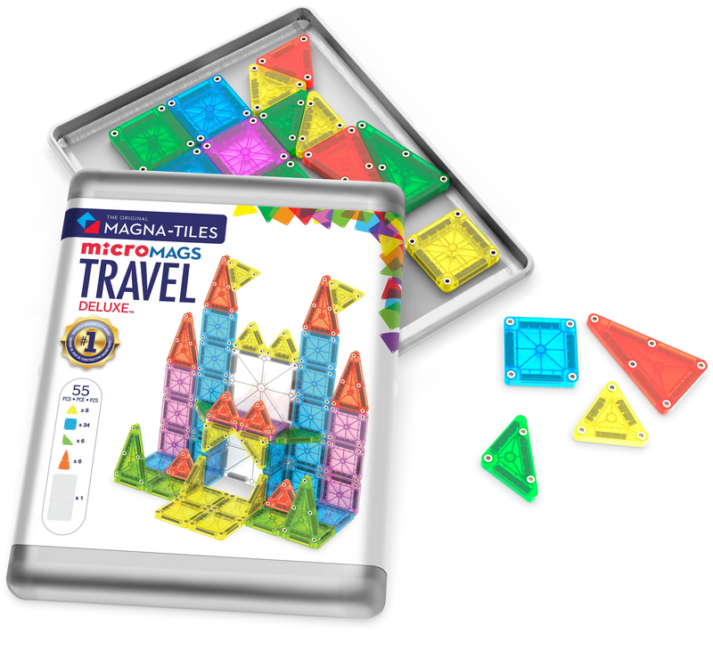 Magna Tiles - Micromags Travel Deluxe