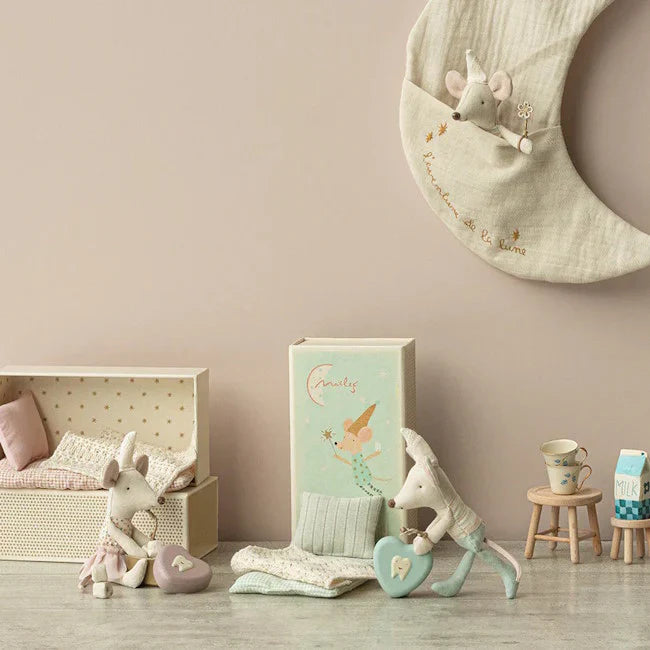 Maileg - Tooth Fairy Mouse Little Sister in Box