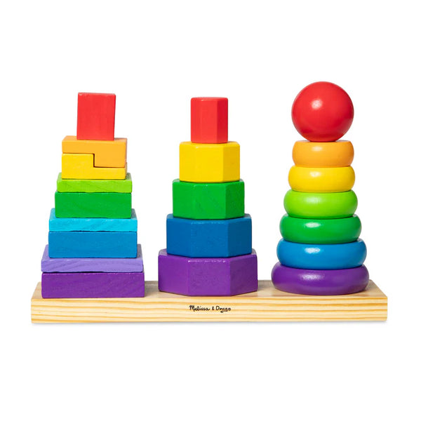 Melissa and Doug - Geometric Stacker