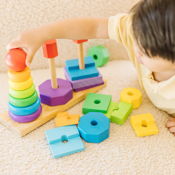 Melissa and Doug - Geometric Stacker