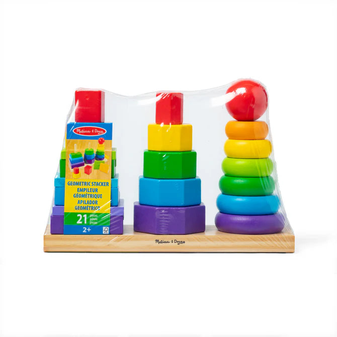 Melissa and Doug - Geometric Stacker