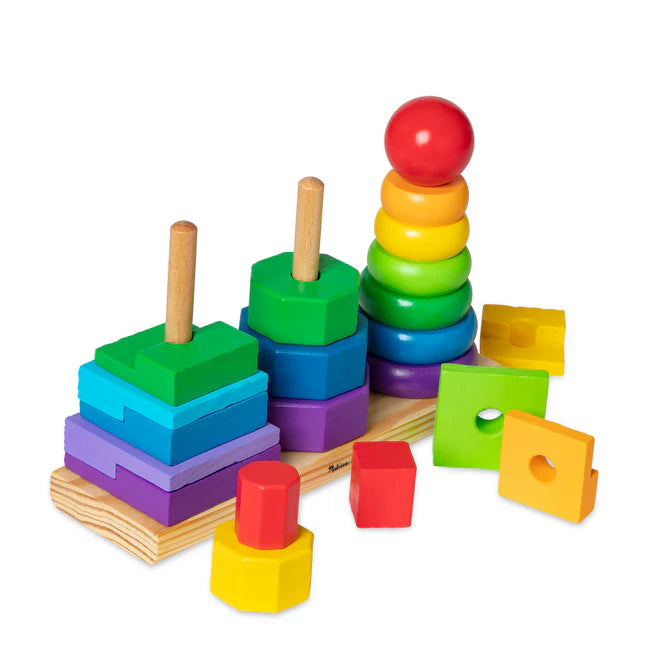 Melissa and Doug - Geometric Stacker
