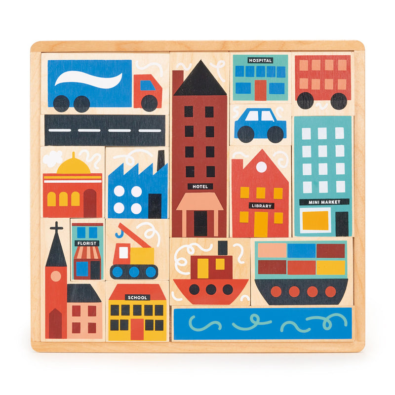 Mentari - Town Puzzle