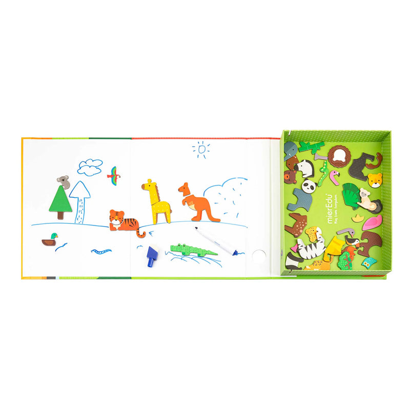 MierEdu -  Magnetic Art Case, Animal World