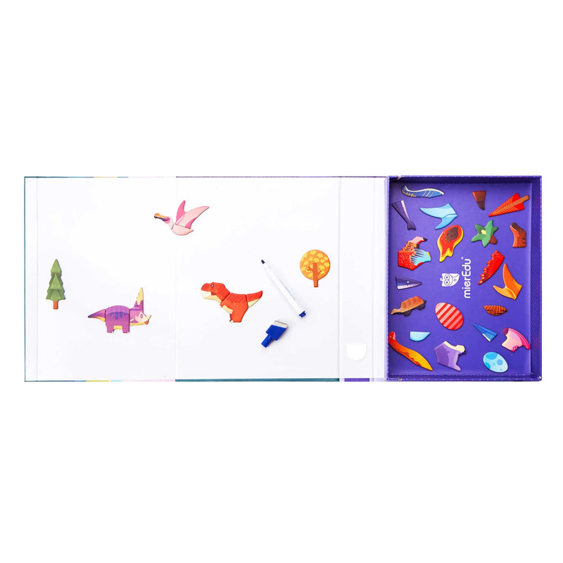 MierEdu - Magnetic Art Case, Dino World