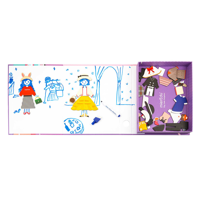 MierEdu - Magnetic Art Case, Dress Up