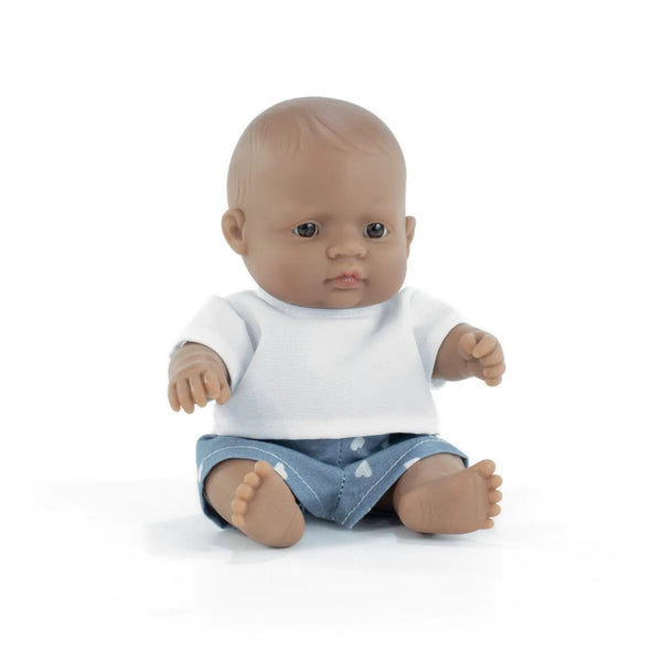 Miniland - Latin Boy Baby Doll 21cm