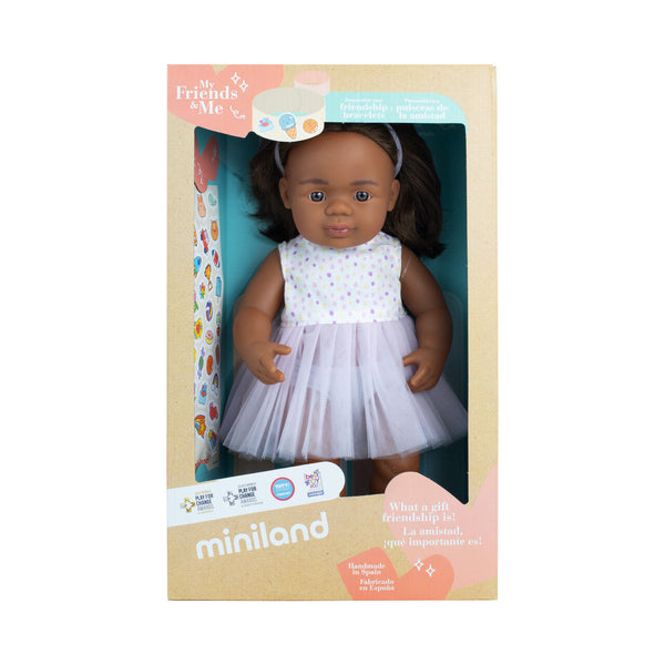 Miniland - My Friends & Me, Aboriginal Girl Doll 38cm