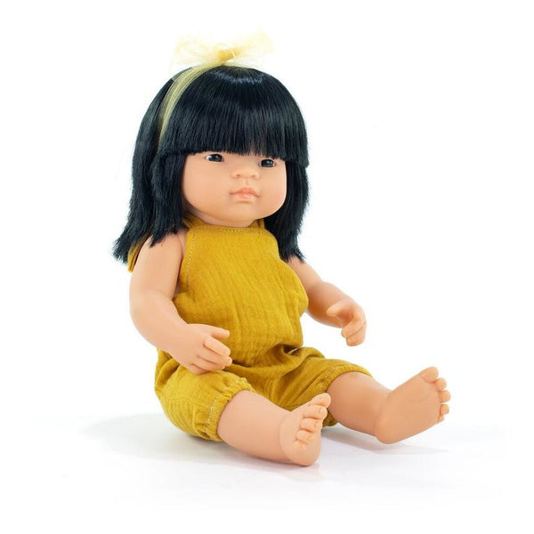 Miniland- My Friends & Me, Asian Girl Doll 38cm