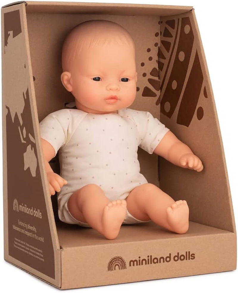 Miniland Dolls- Asian Soft Body Doll 32cm