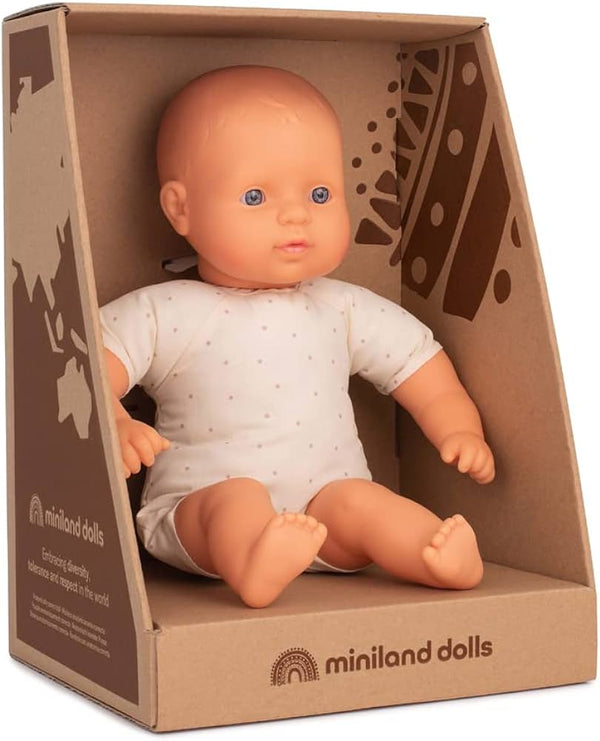 Miniland Doll - Caucasian Soft Body Doll 32cm