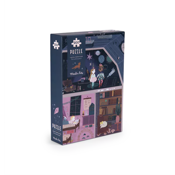 Moulin Roty - The Townhouse, 200 Piece Puzzle