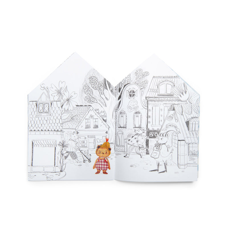 Moulin Roty - Les Minouchkas Colouring and Sticker Book