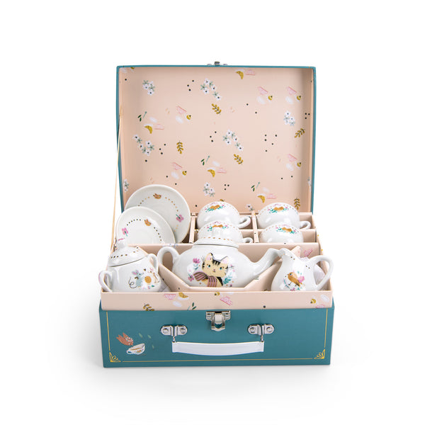 Moulin Roty Les Parisiennes Ceramic Tea Set