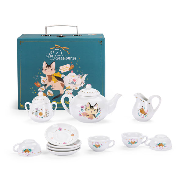 Moulin Roty Les Parisiennes Ceramic Tea Set