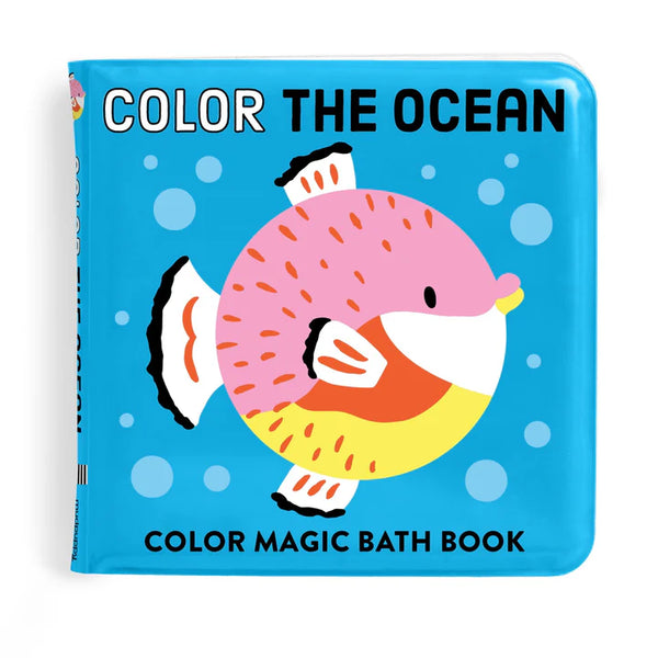 Mudpuppy - Bath Book, Color the Ocean