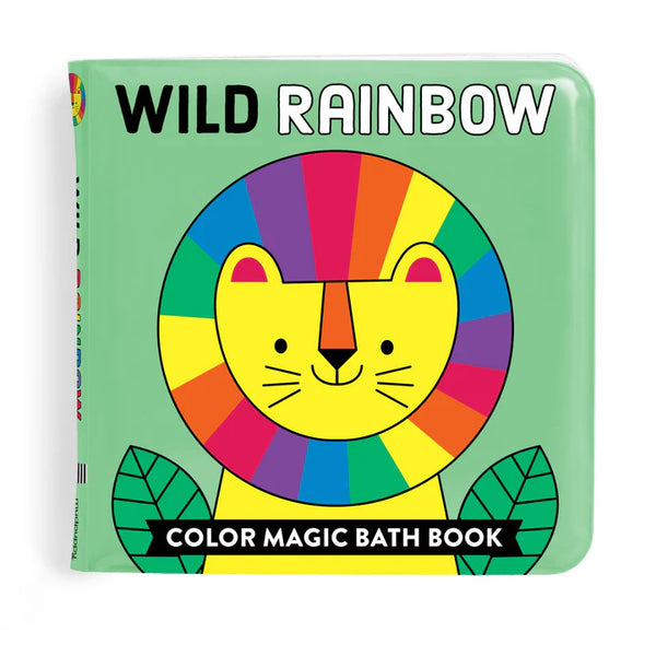 Mudpuppy - Bath Book, Wild Rainbow