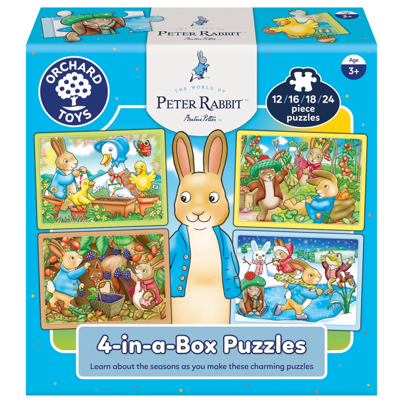 Orchard Toys - Peter Rabbit 4-in-a-Box Puzzles