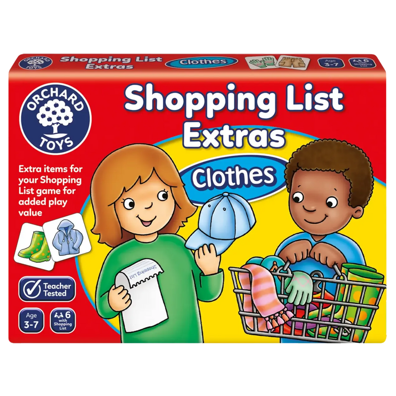 Orchard Toys - Shopping List Extras Clothes