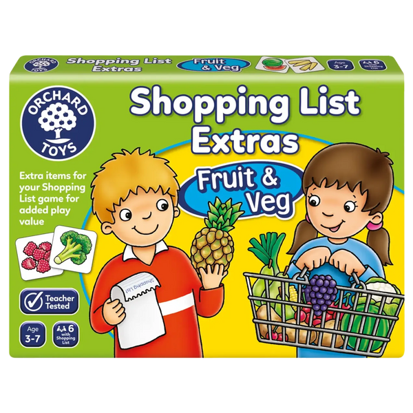Orchard Toys - Shopping List Extras Fruit & Veg