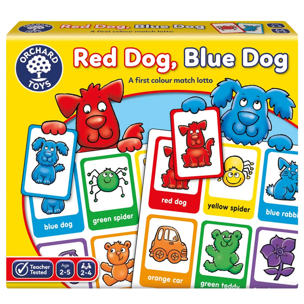 Orchard Toys - Red Dog, Blue Dog