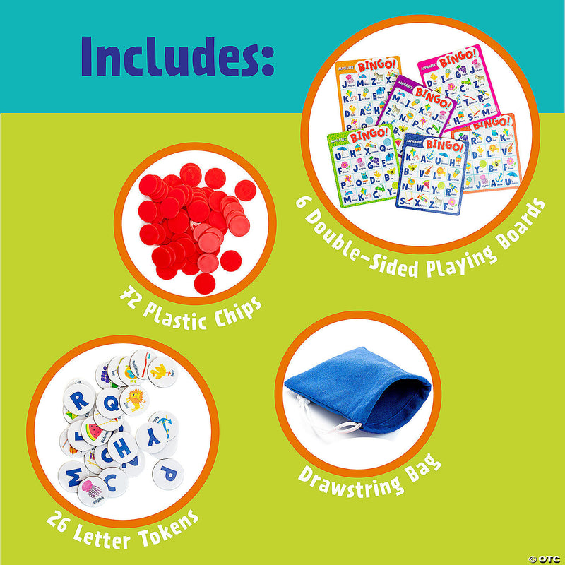 Peaceable Kingdom - Alphabet Bingo