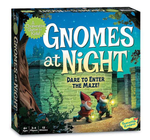 Peaceable Kingdom Gnomes at Night