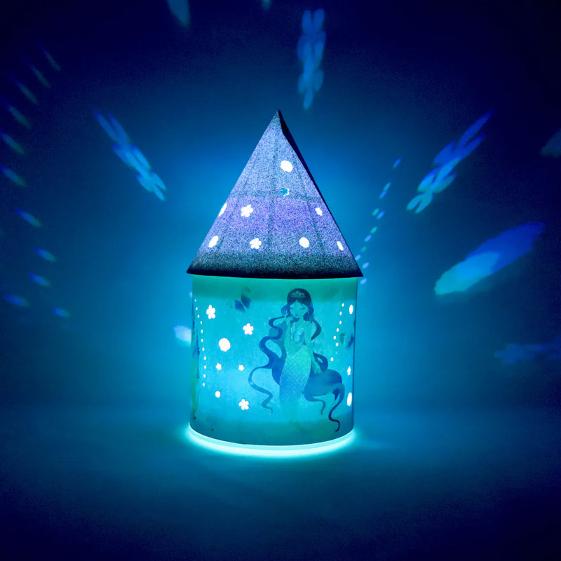 Pink Poppy - Shimmering Mermaid Colour Changing LED Lantern
