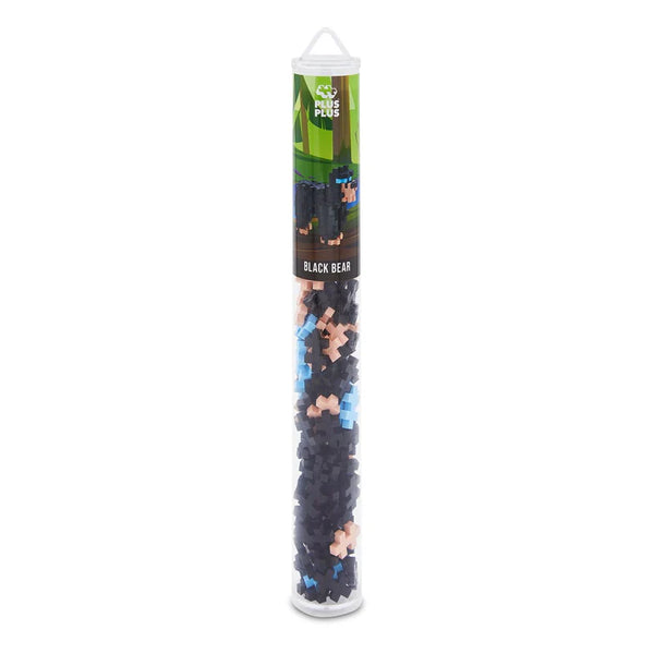 Plus Plus - Black Bear 100 Pieces Tube