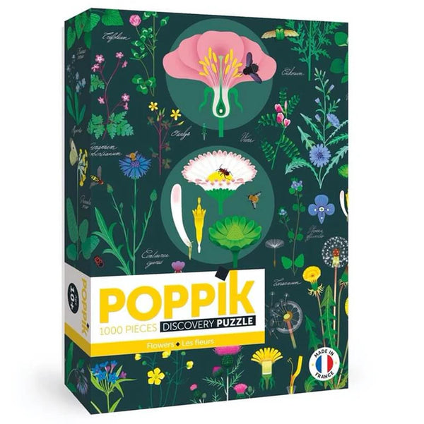 Poppik - Flowers Puzzle, 1000 Pieces