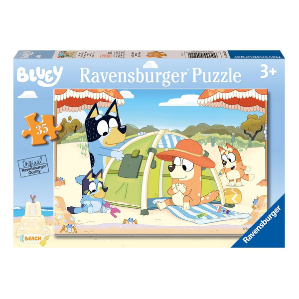 Ravensburger - Bluey Beach Day, 35 Piece Puzzle