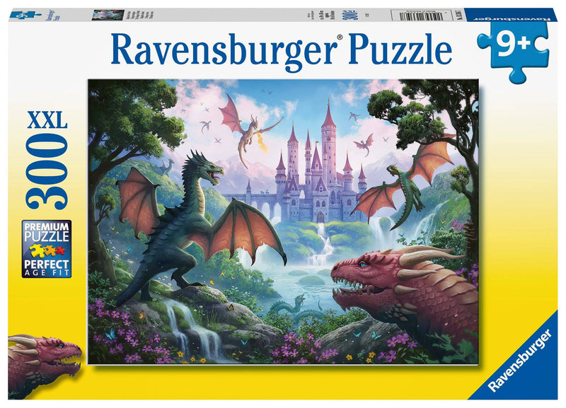 Ravensburger -  Jigsaw Puzzle, 300 Pieces, The Dragons Wrath