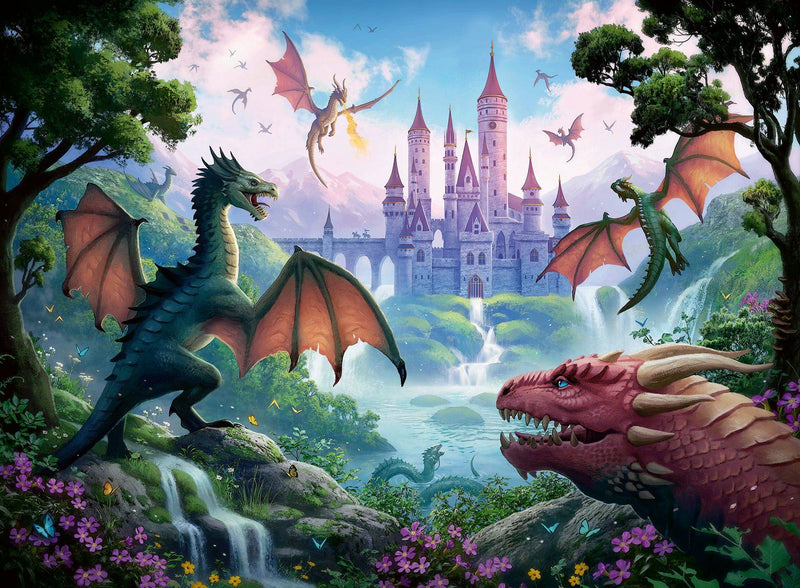 Ravensburger -  Jigsaw Puzzle, 300 Pieces, The Dragons Wrath