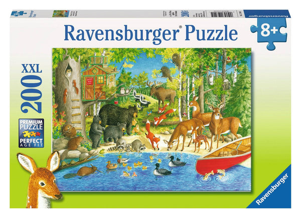 Ravensburger - Jigsaw Puzzle, 200 Pieces, Woodland Friends