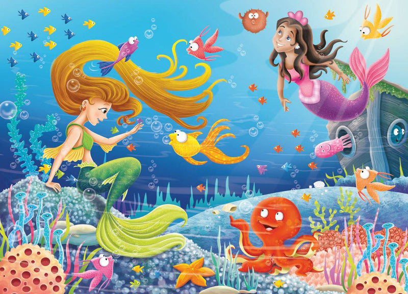 Ravensburger -  Mermaid Tales, 60 Piece Jigsaw Puzzle