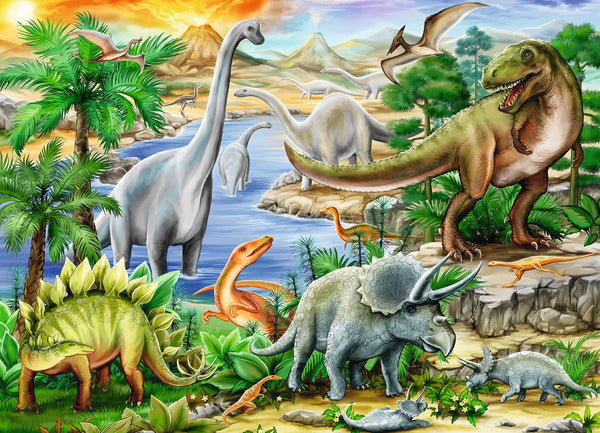 Ravensburger - Prehistoric Life, 60 Piece Puzzle