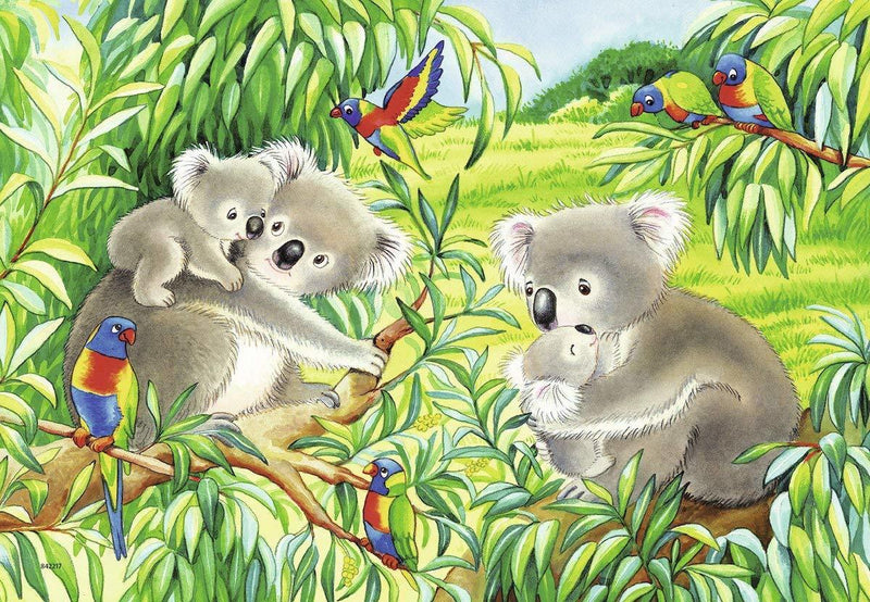 Ravensburger - Jigsaw Puzzle, 2 x 24 Pieces, Sweet Koalas and Pandas