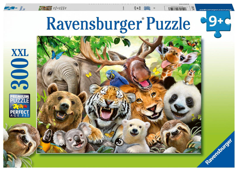 Ravensburger -  Jigsaw Puzzle, 300 Pieces, Wild Animal Selfie
