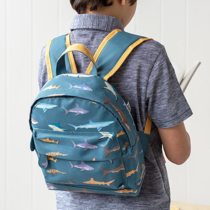 Rex London - Mini Backpack, Sharks