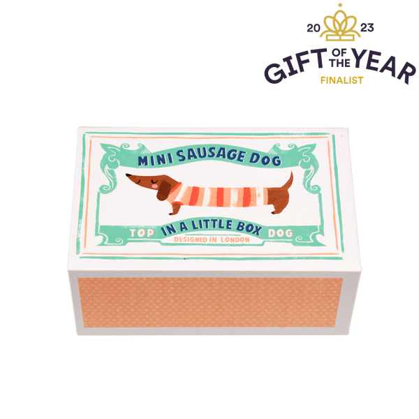 Rex London - Mini Sausage Dog in a Little Box